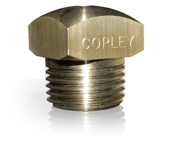 Copley spray nozzle reflection