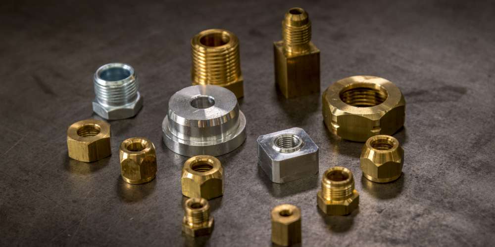 Assorted machined parts